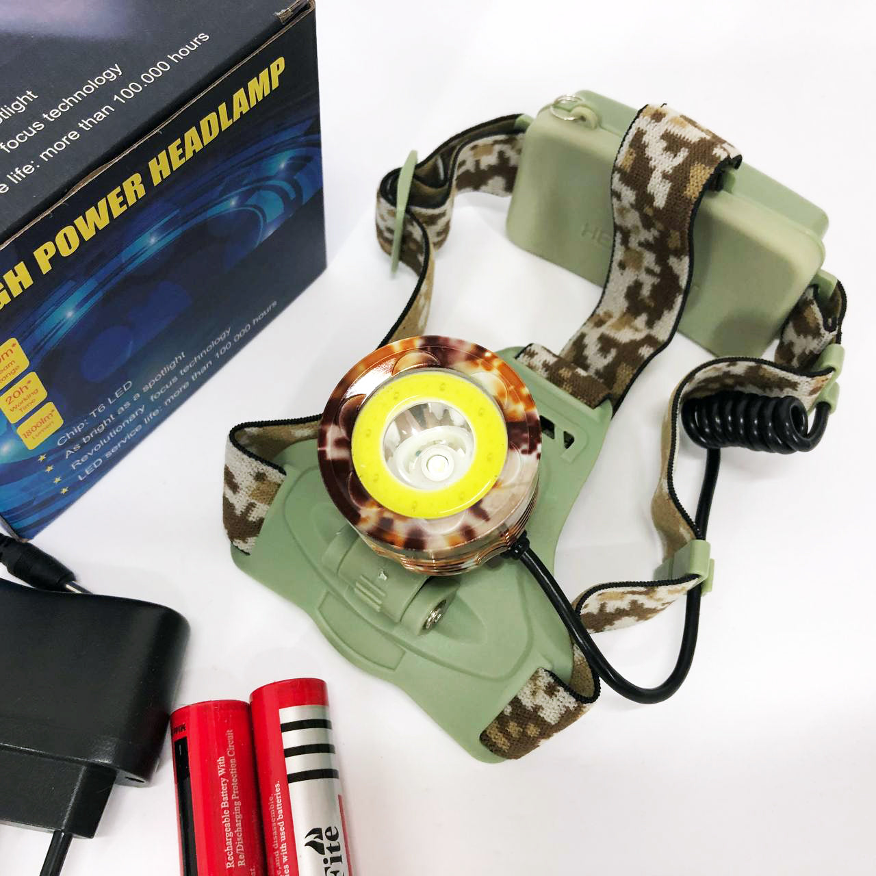 Фонарь налобный CH-108-T6+COB(white+red), сверхмощный налобный фонарь, светодиодный фонарь на лоб