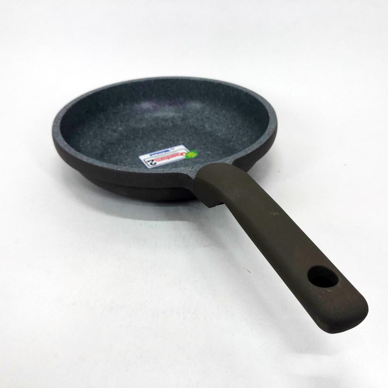 Сковорода Con Brio CB-2026 Eco Granite Premium 20 см, Сковорода для дома качественная. Цвет: серый