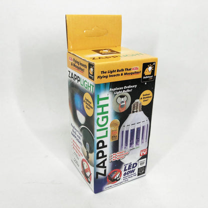 Светодиодная лампа приманка для насекомых Zapp Light, электрическая ловушка для насекомых, противомоскитная лампа от комаров