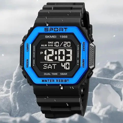 Часы наручные мужские SKMEI 1988BU, оригинальные мужские часы, фирменные спортивные часы