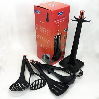 Набор кухонных приборов Magio MG-1127, силиконовые кухонные принадлежности, набор кухонных приборов