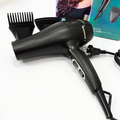 Професійний фен VGR V-450 для сушіння укладання волосся 2400 Вт режим Turbo, Повітряний стайлер для волосся