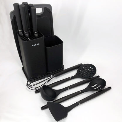 Набор силиконовых кухонных принадлежностей Magio MG-1097B набор ножей лопаток 12 предметов