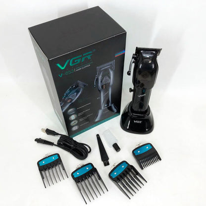 Машинка для стрижки волос VGR Hair Clipper V-653 Voyager, беспроводная электробритва, для дома