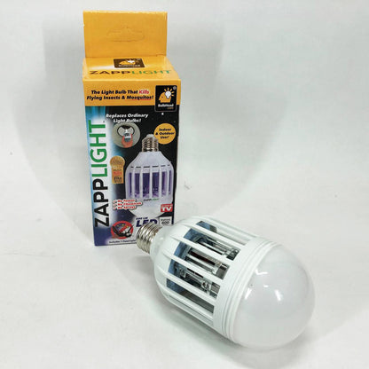 Светодиодная лампа приманка для насекомых Zapp Light, электрическая ловушка для насекомых, противомоскитная лампа от комаров