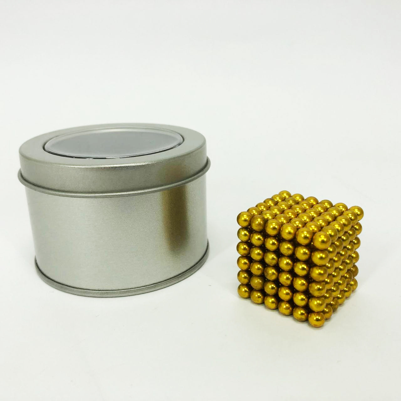 Магнитный конструктор Нео NeoCube Золотой, Магнитная игрушка неокуб, Неокуб магнитный конструктор