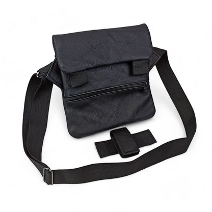 Набор 2В1. Кожаная сумка с кобурой + фонарик профессиональный POLICE BL-X71-P50