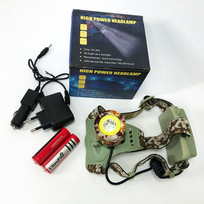 Фонарь налобный CH-108-T6+COB(white+red), сверхмощный налобный фонарь, светодиодный фонарь на лоб