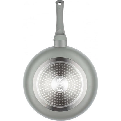 Сковорода алюминиевая 24 см WELL DONE WD-1014W индукция, антипригарная сковорода для индукционной плиты