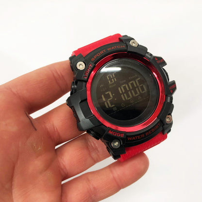 Часы наручные мужские SKMEI 1384RD, мужские тактические часы, противоударные часы, часы спортивные