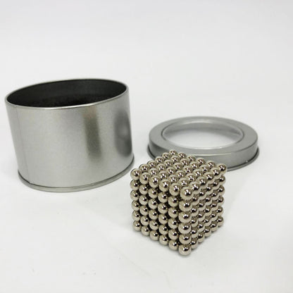 Магнитный конструктор Нео NeoCube Серебро, головоломка Neocube, развивающая игрушка магнит