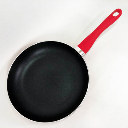 Сковорода с антипригарным покрытием "XYLAN" Con Brio CB-2614 26 см, сковорода для жарки. Цвет: красный