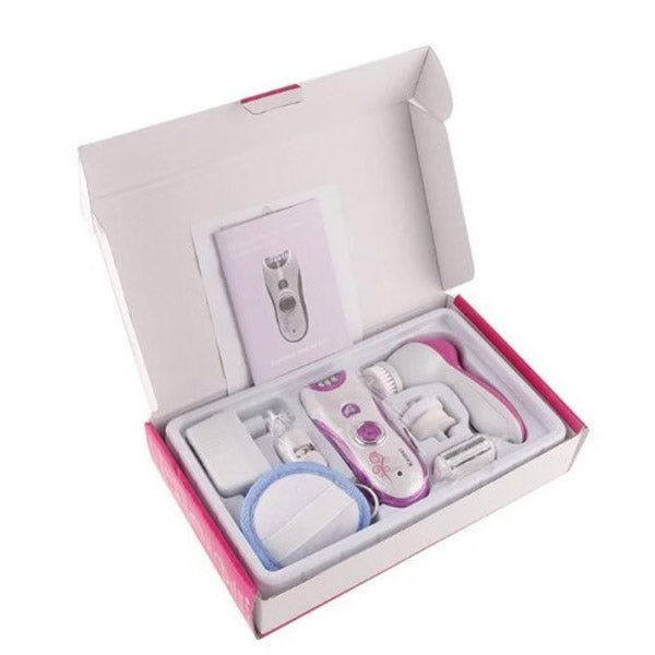 Эпилятор женский многофункциональный 6 в 1 пинцетный Kemei KM-3066 Х массажер уход за кожей 2 скорости