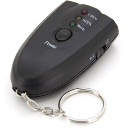 Электронный портативный алкотестер с подсветкой 2 x ААА, Компактный портативный алкотестер