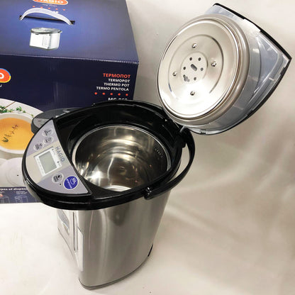 Термопот Magio MG-968, потужний електричний термопот для кухні, термопот з автоматичним вимкненням