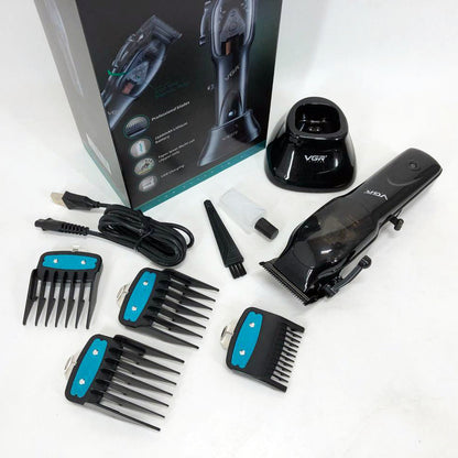 Машинка для стрижки волос VGR Hair Clipper V-653 Voyager, беспроводная электробритва, для дома