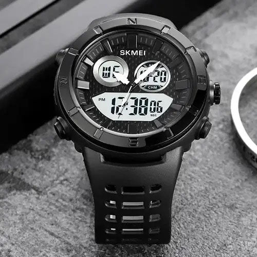 Часы наручные мужские SKMEI 2014BKWT, часы наручные электронные тактические, часы армейские оригинал