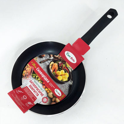 Сковорода 20 см Con Brio СВ-2022 FULL INDUCTION, сковорода с индукционным дном, сковорода для жарки