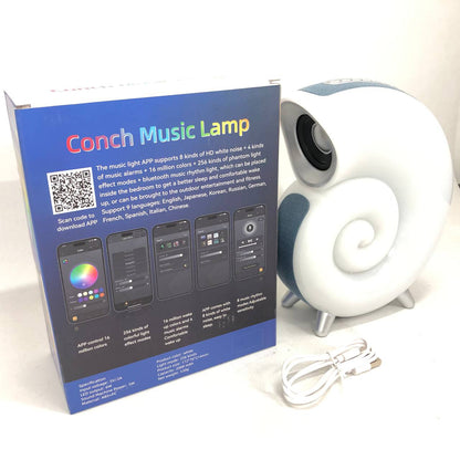 Ночник INSPIRE N70 APP 6W 2000 mAh, зарядное устройство с подсветкой и встроенным динамиком