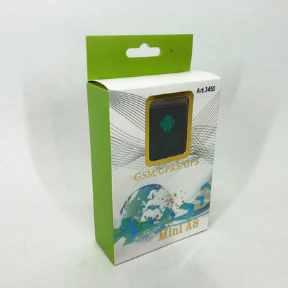 Міні GPS трекер через SIM карту А8 з вбудованим мікрофоном, GPS GSM трекер для авто, Маячок