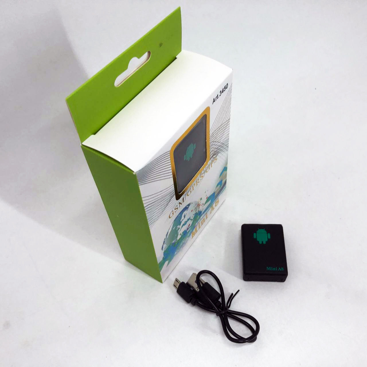 Міні GPS трекер через SIM карту А8 з вбудованим мікрофоном, GPS GSM трекер для авто, Маячок