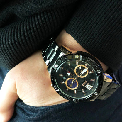 Часы наручные мужские SKMEI 9235RG, часы кварцевые мужские, модные мужские часы круглые