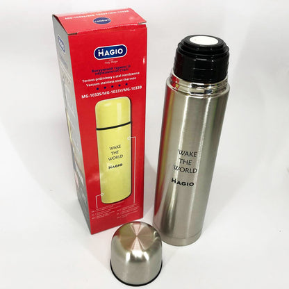 Термос из нержавеющей стали 1 л MAGIO MG-1033S, Термокружка для детей, Термос для питьевой вод