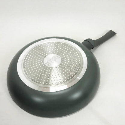 Сковорода Well Done WD-1028B с покрытием LightStone 28 см, сковорода с индукционным дном, для жарки