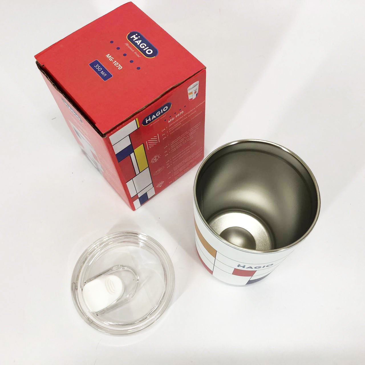 Термокружка Magio MG-1070 0.35 л, Термокружка для детей, Термос для питьевой воды, Термос для кофе