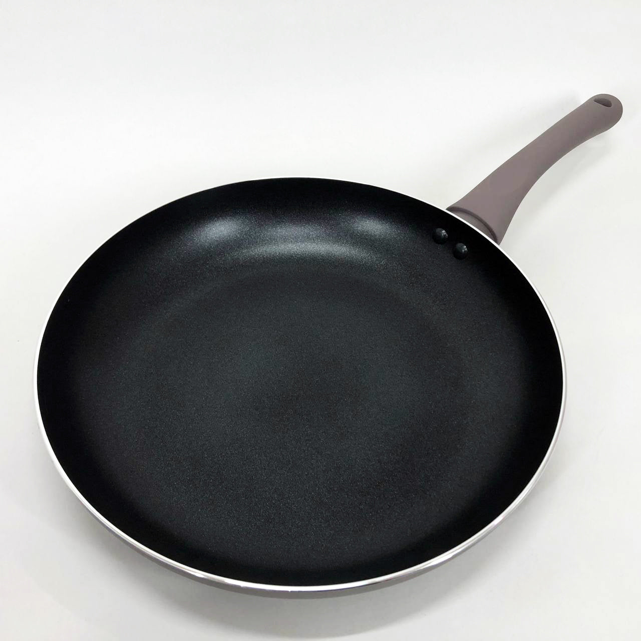 Сковорода алюминиевая 28 см WELL DONE WD-1018B индукция, сковорода с толстым дном, удобная на кухню