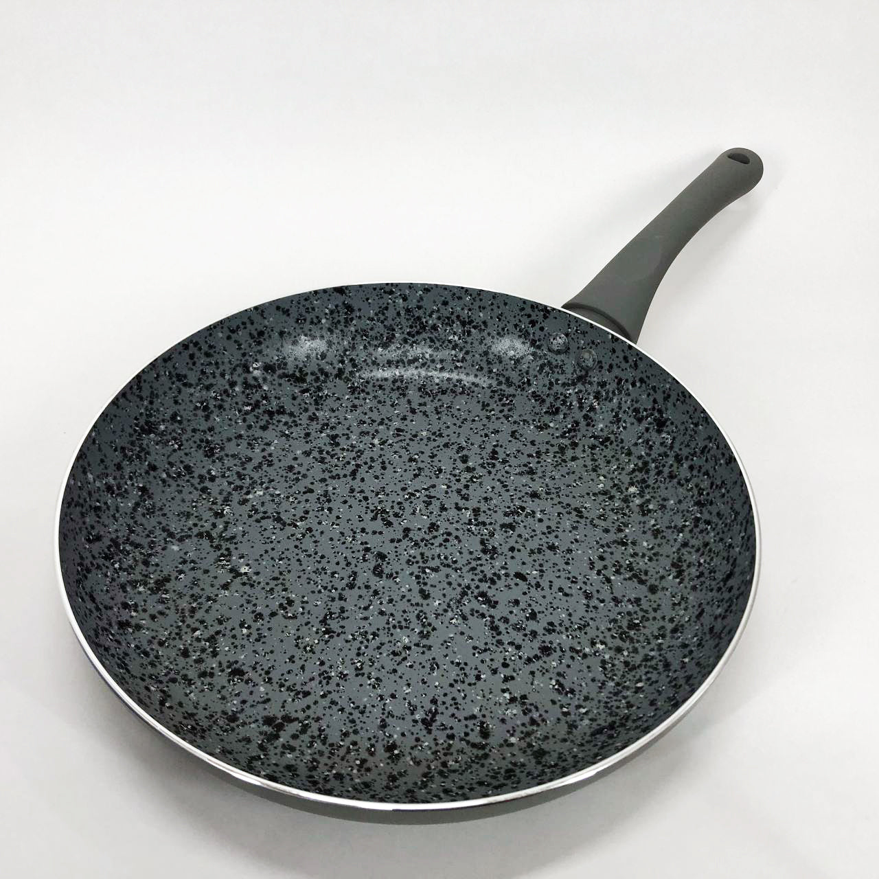 Сковорода Well Done WD-1028B с покрытием LightStone 28 см, сковорода с индукционным дном, для жарки