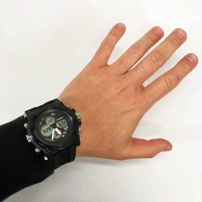 Часы наручные мужские SKMEI 2065BKWT, водонепроницаемые мужские часы, мужские спортивные