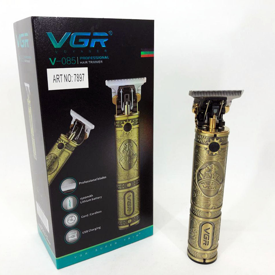 Машинка для стрижки мужская VGR V-085 Электробритва с насадками для бороды Окантовочная машинка