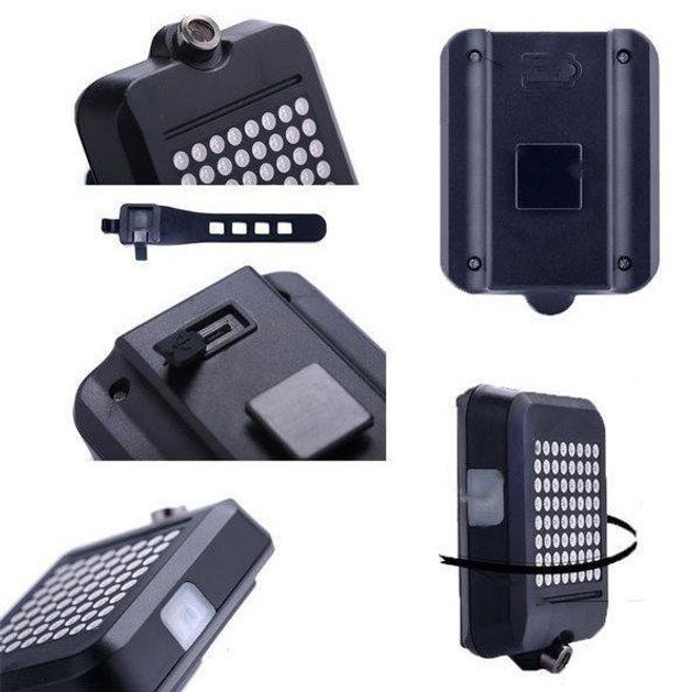 Задний велофонарь с поворотником и лазерной разметкой AQY-0100, Велосипедный фонарь с защитой от влаги