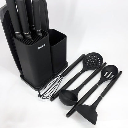 Набор силиконовых кухонных принадлежностей Magio MG-1097B набор ножей лопаток 12 предметов