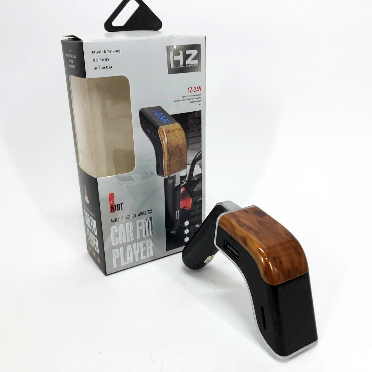 Автомобильный трансмиттер/модулятор универсальный H7 BT, Качественный модулятор для автомобиля