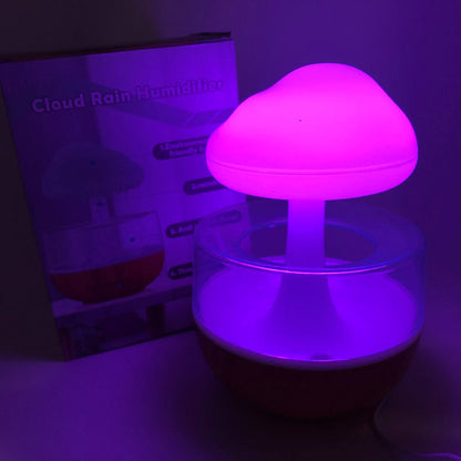Ночник-увлажнитель с эффектом дождя Cloud Rain Humidifier, Аромадиффузор увлажнитель воздуха для дома