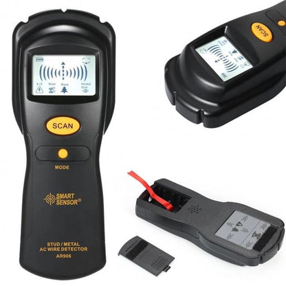 Искатель скрытой проводки и металла AR 906, детектор, индикатор, искатель, сканер