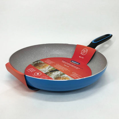 Сковорода Magio MG-1179 с мраморным антипригарным покрытием 28 см, Качественная сковорода для жарки