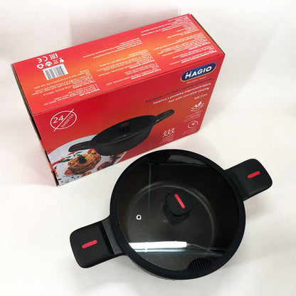 Кастрюля Magio MG-1171 Литая антипригарная 5л 24 см