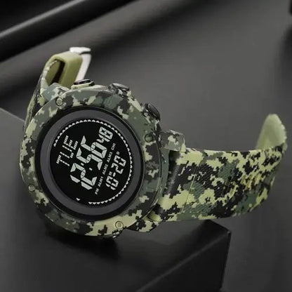 Часы наручные мужские SKMEI 2095CMGN, армейские часы противоударные, военные мужские наручные часы