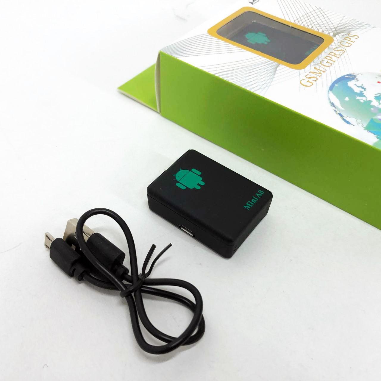 Міні GPS трекер через SIM карту А8 з вбудованим мікрофоном, GPS GSM трекер для авто, Маячок