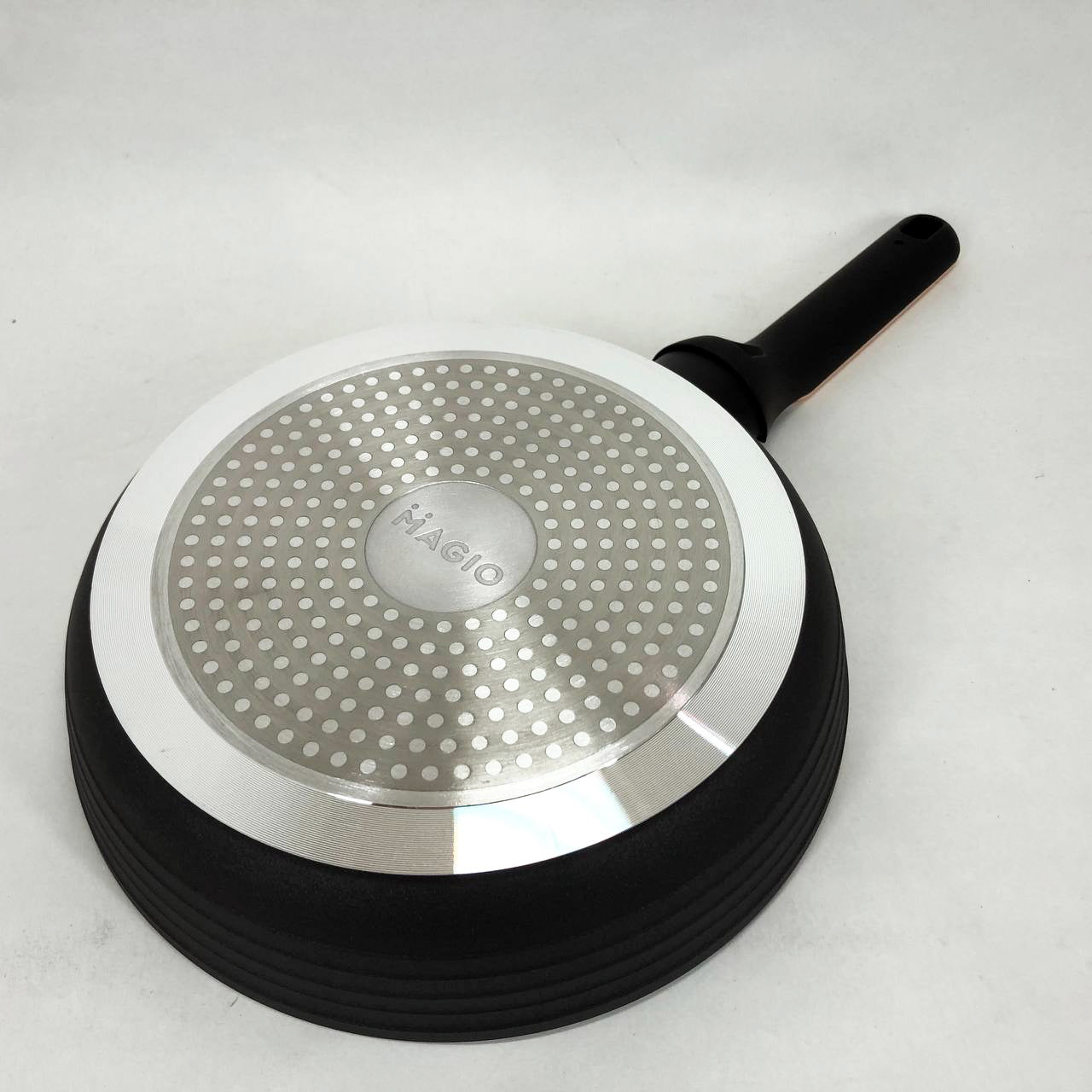 Сковорода для индукционной плиты 24 см MAGIO MG-1164, сковорода с индукционным дном, удобная на кухню