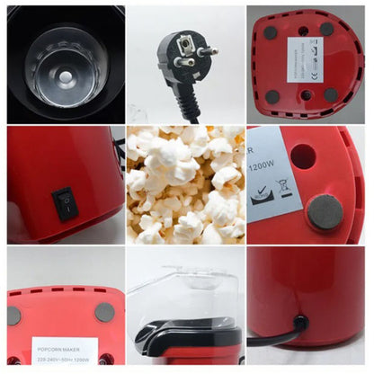 Аппарат для приготовления попкорна в домашних условиях. Попкорница. Relia Popcorn Maker