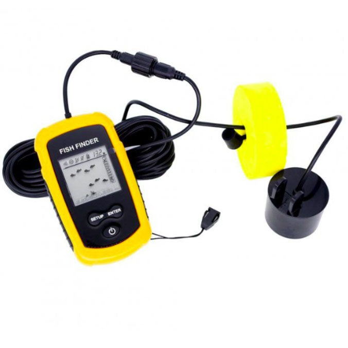 Эхолот портативный Fish Finder до 100м сонар портативный универсальный
