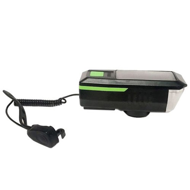 Велофара с сигналом Waterproof LY-17-XPE с выносной кнопкой, Долговечный велосипедный фонарь