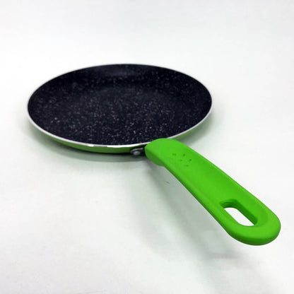 Сковородка для блинов 23 см Con Brio СВ-2324 Eco Granite, сковорода с индукционным дном. Цвет: зеленый