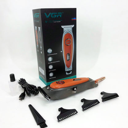 Триммер VGR V-263 BLACK. Цвет: оранжевый