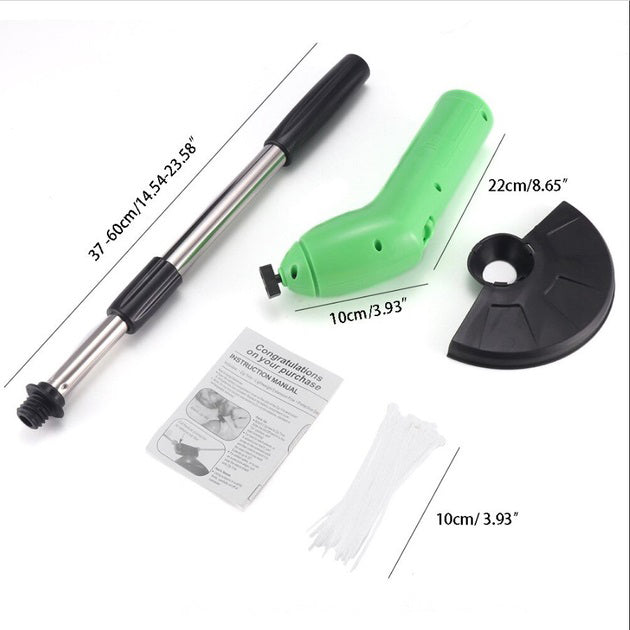 Газонокосилка для сада Zip Trim аккумуляторная, Триммер для травы и кустов для подстригания газона