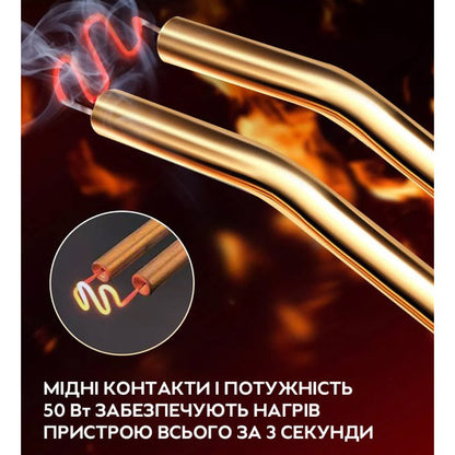 Электрический паяльник для пайки пластмассы, бамперов H50 + 200 скоб